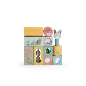 Cubes d'activités - Trois petits lapins - Moulin Roty