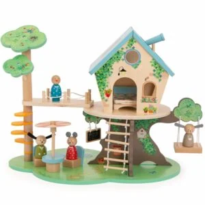 Cabane en bois dans les arbres - La grande famille - Moulin Roty