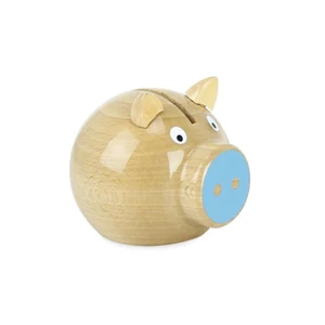 Tirelire cochon bleu - Vilac