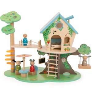 Cabane en bois dans les arbres - La grande famille - Moulin Roty