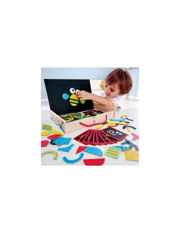 Coffret artistique magnétique - Hape - jouets - jouets en bois - jeux reves et jouets - thonon - evian - haute-savoie - chablais - France - Suisse 2