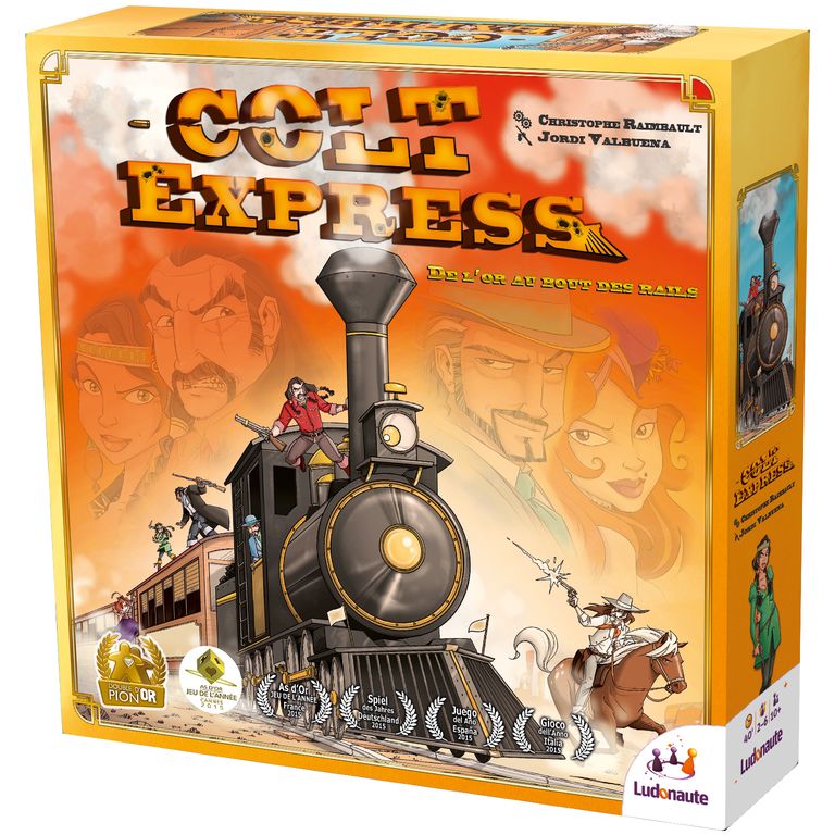 Excellent jeu de famille dans lequel vous incarnez des personnages évoluant dans un train au far west. Passez un bon moment en famille disponible dans votre boutique jeux reves et jouets a thonon les bains