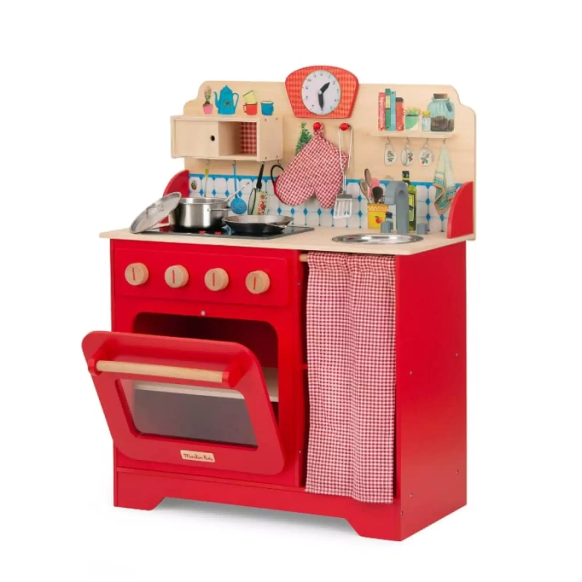 Cuisinière La Grande Famille en bois - Moulin Roty