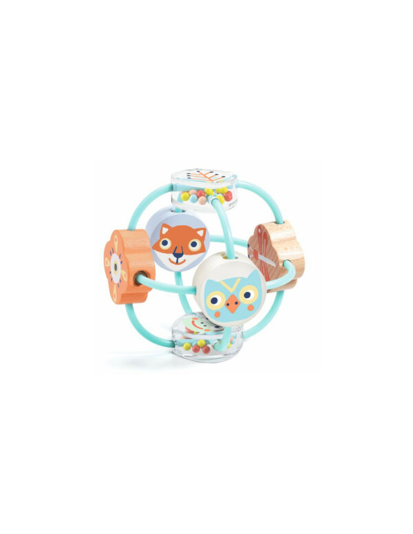 Hochet BabyBali - Djeco - éveil - jouets - enfant - jeux reves et jouets - thonon-les-bains - evian-les-bains - chablais - haute-savoie - 1