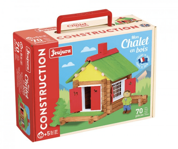 Jeu jura 8001 mon chalet 70 pieces jouets en bois jeux reves et jouets thonon les bains haute savoie chablais leman
