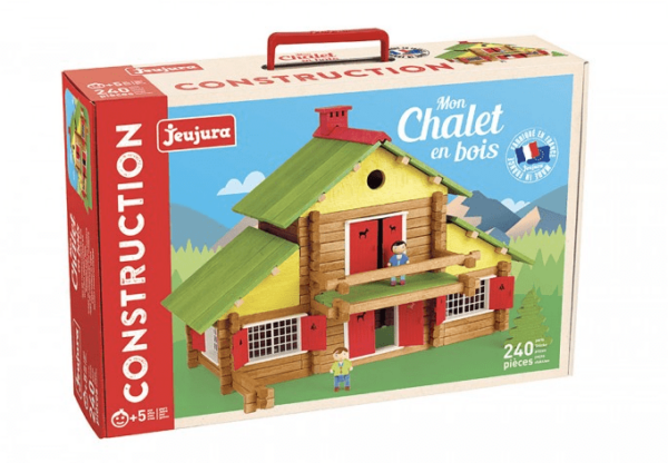 Jeu jura 8005 mon chalet 240 pieces jouets en bois jeux reves et jouets thonon les bains haute savoie chablais leman