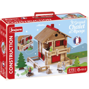 Jeu jura 8010 le grand chalet d'alpage 215 pieces jouets en bois jeux reves et jouets thonon les bains haute savoie chablais leman