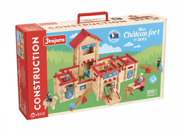 Jeu jura 8026 mon chateau fort 300 pieces jouets en bois jeux reves et jouets thonon les bains haute savoie chablais leman