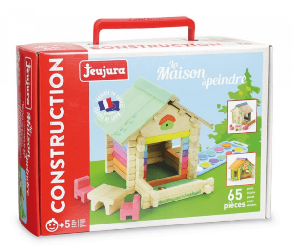 Jeu jura 8073 maison à peindre 65 pieces jouets en bois jeux reves et jouets thonon les bains haute savoie chablais leman