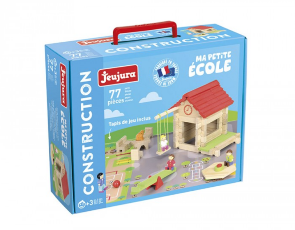 Jeujura 8230 ma petite école en bois 77 pieces jouets en bois jeux reves et jouets thonon les bains haute savoie chablais leman 1