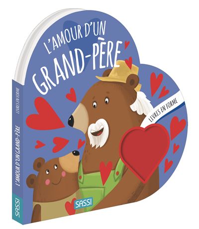 L'amour d'un grand père - livre en forme- librairie - livre - lecture - histoire du soir - jeux reves et jouets thonon les bains