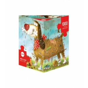 PUZZLE - 1000 PIÈCES - Dog's life - Heye - jeu de societe - famille - ambiance - haute-savoie - chablais - evian - thonon - suisse - geneve - jeux reves et jouets 2