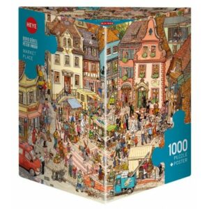 PUZZLE - 1000 PIÈCES - market place - Heye - jeu de societe - famille - haute-savoie - chablais - evian - thonon - suisse - geneve - jeux reves et jouets (6