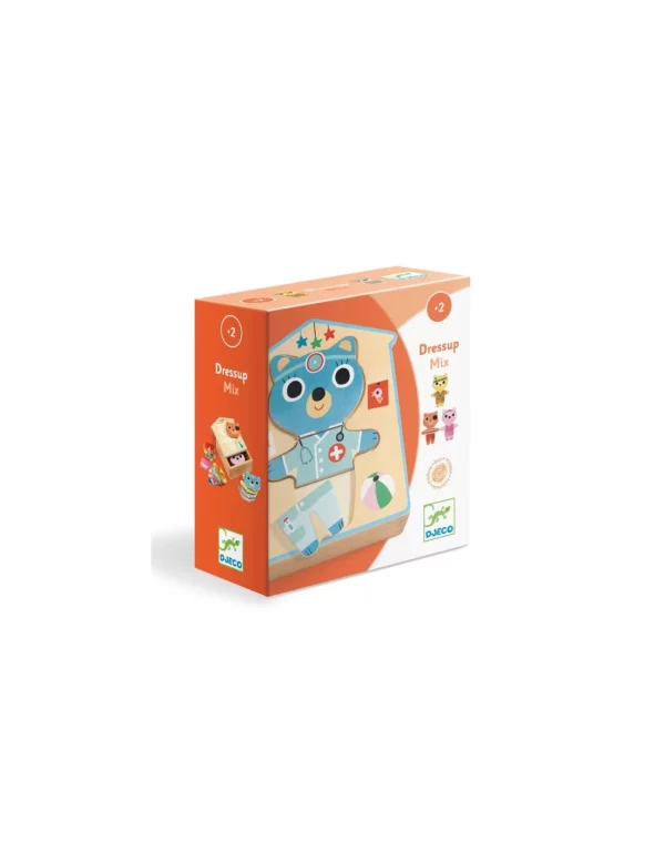 Puzzles dressup mix - Djeco - jouet - jeux reves et jouets - thonon - evian - haute-savoie - chablais - France - Suisse 1
