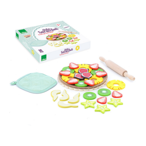 atelier-tartes-aux-fruits-vilac-vilac - jouet d'imitation - jouet en bois - jeux reves et jouets - thonon - evian - france - suisse 3