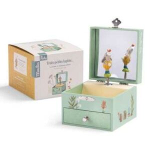 boite-a-musique-coffret-trois-petits-lapins-moulin-roty - cadeau de naissance - jeux reves et jouets - - thonon - haute savoie - suisse - france