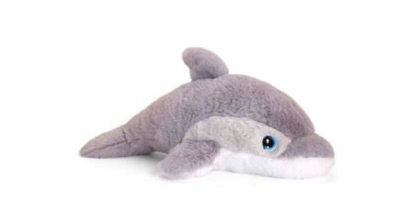 peluche - dauphin - keeleco 25cm - jeux-reves-et-jouets- thonon-les-bains - évian-les-bains - chablais - haute-savoie - geneve - suisse