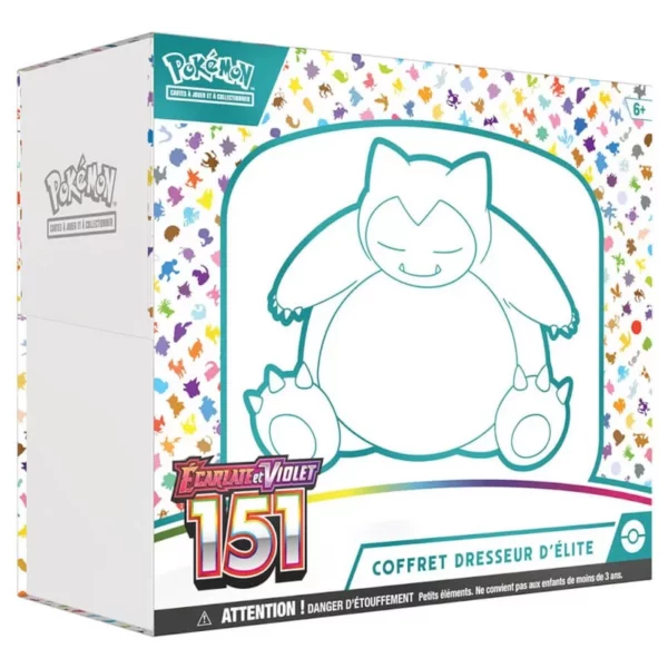 pokemon-3-5-etb-ecarlate-et-violet-151-ronflex-pokemon jeu de carte a collectionner jeux reves et jouets thonon les bains evian les bains haute savoie chablais leman suisse