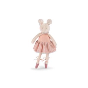 poupee-souris-rose-la-petite-ecole-de-danse-moulin-roty - jeux reves et jouets - thonon - haute savoie - suisse - france