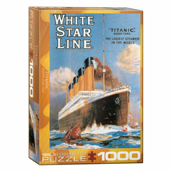 puzzle- 1000 pièces - eurographics-TITANIC- 0628136613330 - jeux reves et jouets - thonon les bains - evian les bains - haute savoie - chablais - leman - suisse - 1