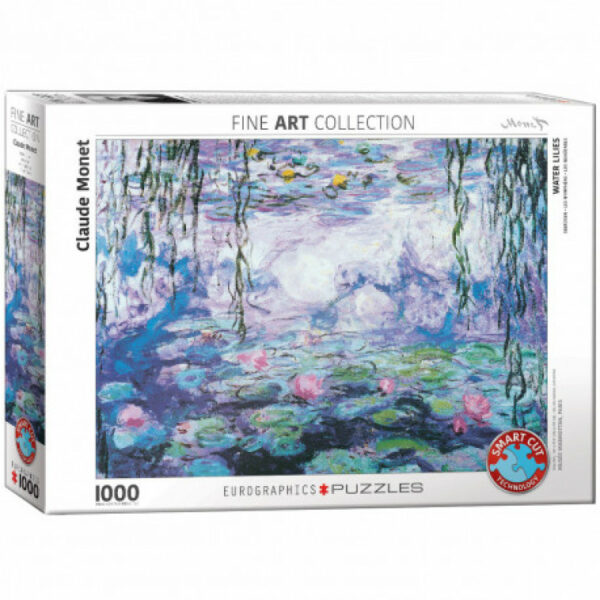 puzzle- 1000 pièces - eurographics- claude monet les nénuphars - jeux reves et jouets - thonon les bains - evian les bains - haute savoie - chablais - leman - suisse - 2