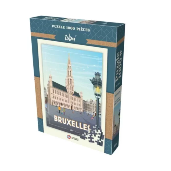 puzzle- 1000 pièces - wim-bruxelles- gigamic eureka jeux reves et jouets thonon les bains evian les bains haute savoie chablais leman suisse 1