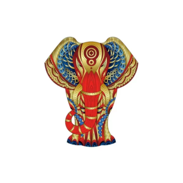 rainbow-puzzle-en-bois-elephant - gigamic eureka jeux reves et jouets thonon les bains evian les bains haute savoie chablais leman suisse 1