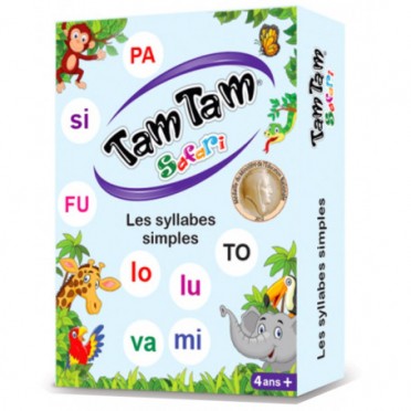 tam-tam-safari-les-syllabes - jeu - jeu de société - thonon-les-bains