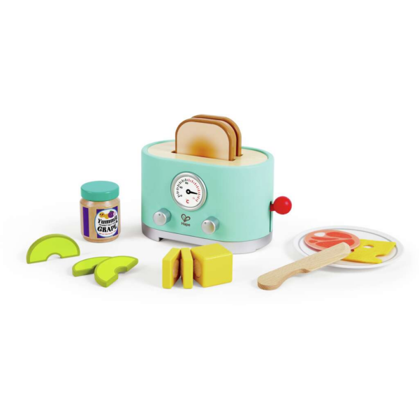 Grille-pain interactif - hape - jouet en bois - jouet d-imitation - enfant - hape - 3