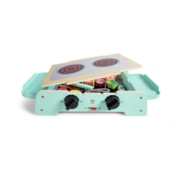 Set de barbecue et plancha - Hape - jouet en bois - jeux reves et jouets - thonon