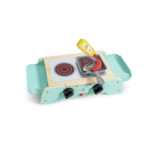 Set de barbecue et plancha - Hape - jouet en bois - jeux reves et jouets - thonon