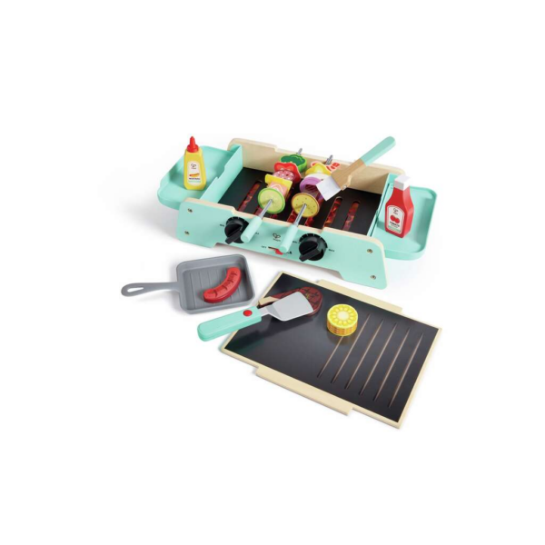 Set de barbecue et plancha - Hape - jouet en bois - jeux reves et jouets - thonon-6