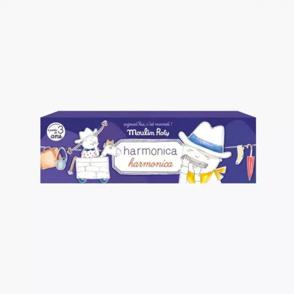 harmonica - moulin roty - eveil - musique - jouet - jeux reves et jouets - thonon - suisse - evian