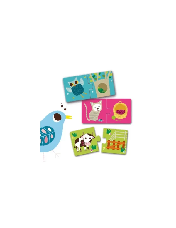 puzzle-duo-habitat- puzzle - educatif - djeco