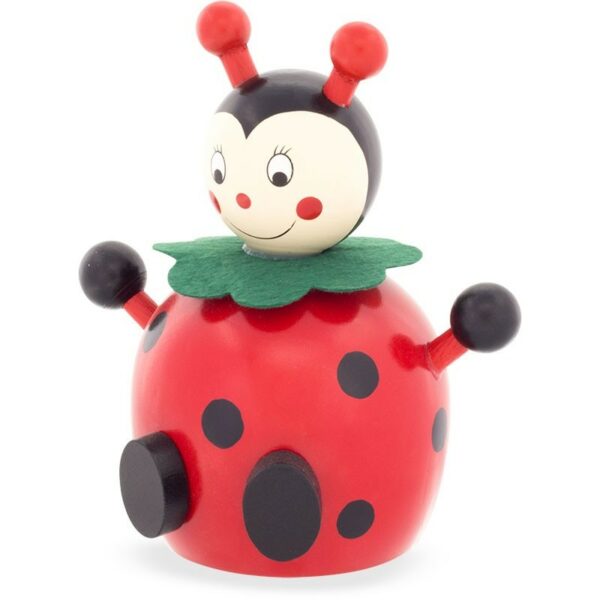 tirelire-coccinelle - cadeau de naissance - jouet en bois-2