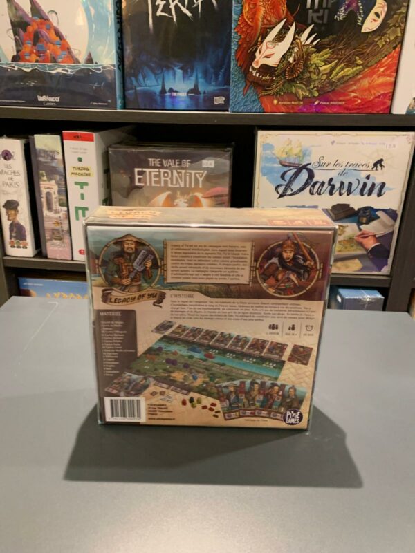 Legacy of yu - jeu de societe - campagne - solo