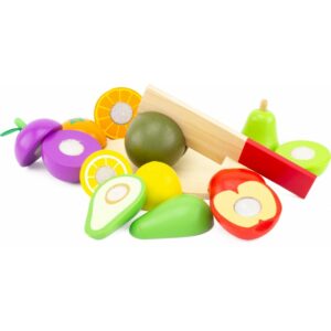 fruits - a-decouper- les-fruits - jouet en bois - jouet enfant - bebe