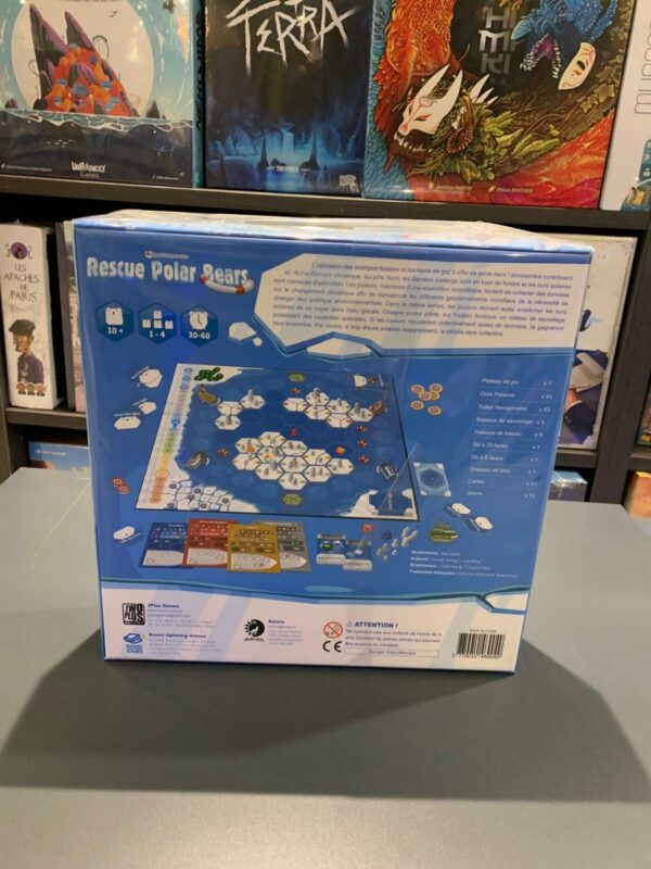 rescue polar bear - jeu de societe - jeu cooperatif - jeu - occasion