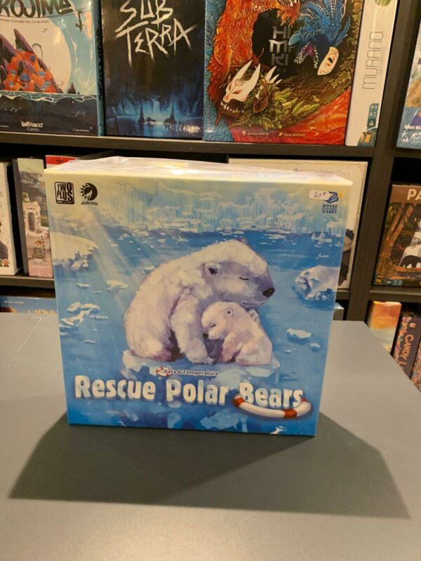 rescue polar bear - jeu de societe - jeu cooperatif - jeu - occasion