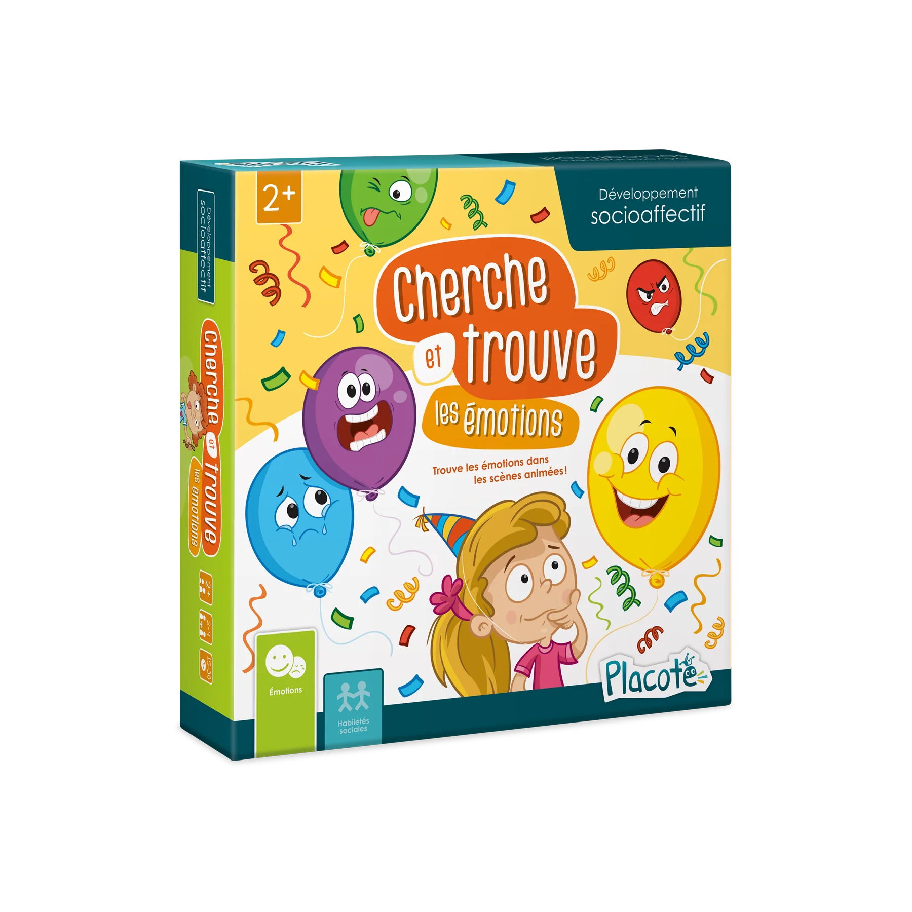 Cherche et trouve les émotions - Placote