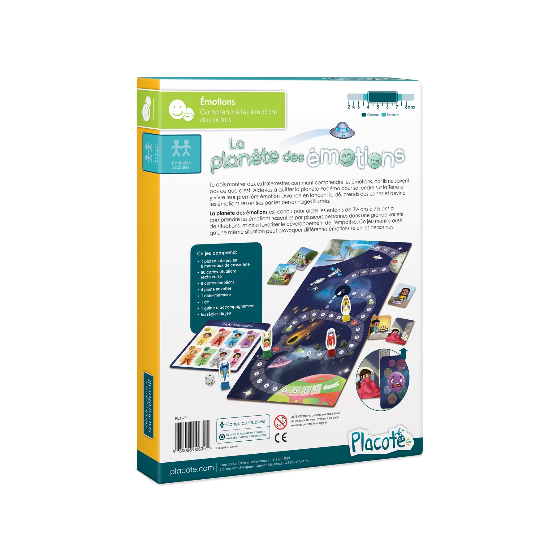 La planète des émotions - Placote