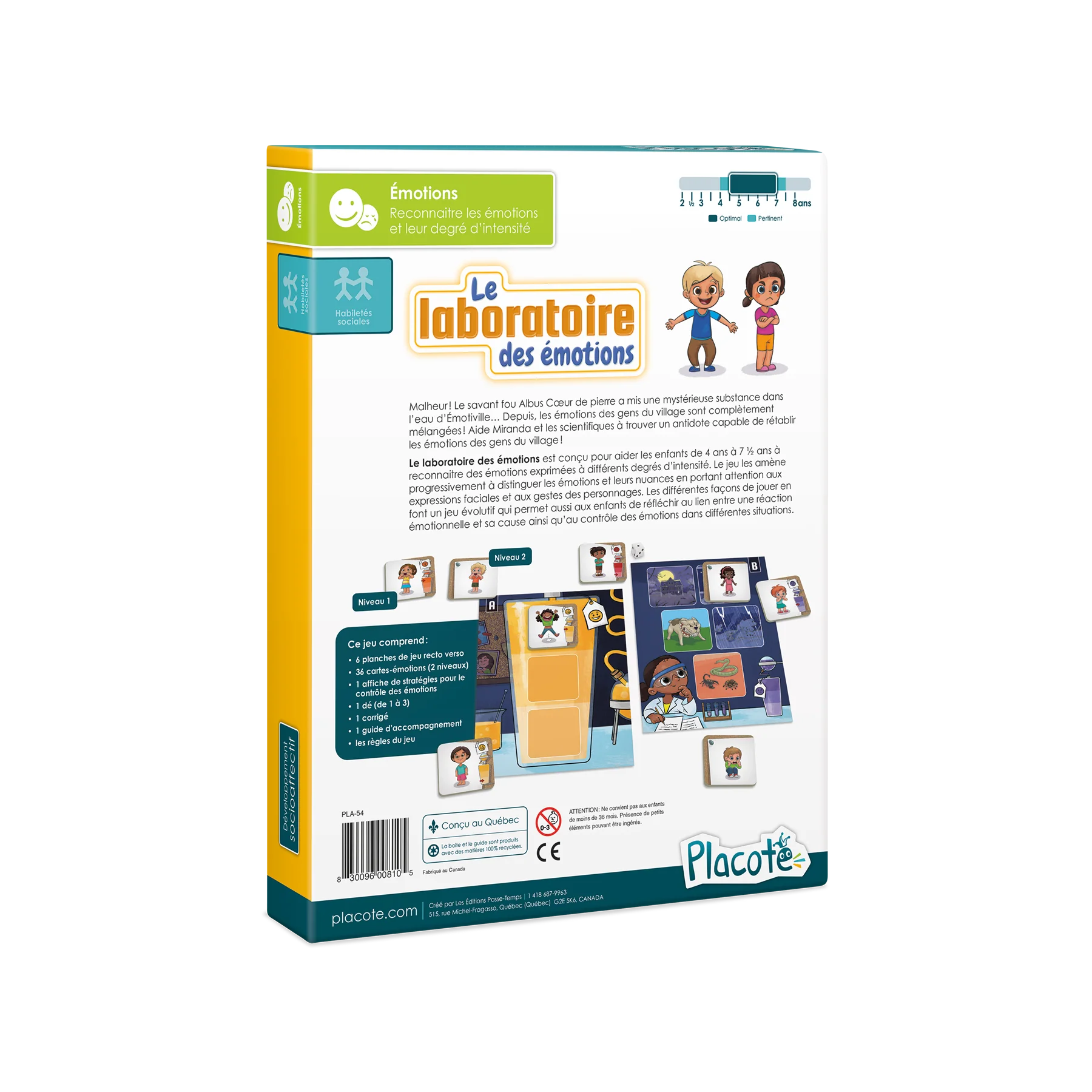 Le laboratoire des émotions - placote