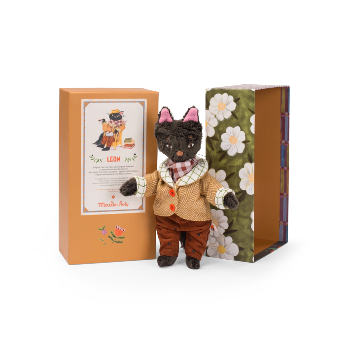 Petite_peluche_Leon_le_chat_Les_Minouchkas_Moulin_Roty_jeux_reves_et_jouets_thonon_les_bains_haute_savoie_chablais_leman_suisse