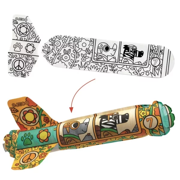 3-avions-a-colorier-dans-le-ciel-do-it-yourself-djeco