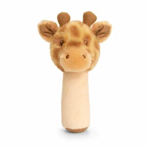 Peluche stick Girafe - Keeleco 14 cm