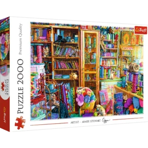 Puzzle 2000 pièces - Paradis des chats - Trefl