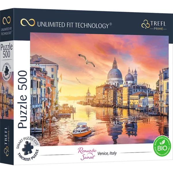 Puzzle Prime - 500 pièces - Venise Italie - Trefl