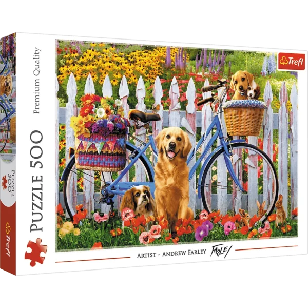 Puzzle 500 pièces - L'aventure d'un chien - Trefl