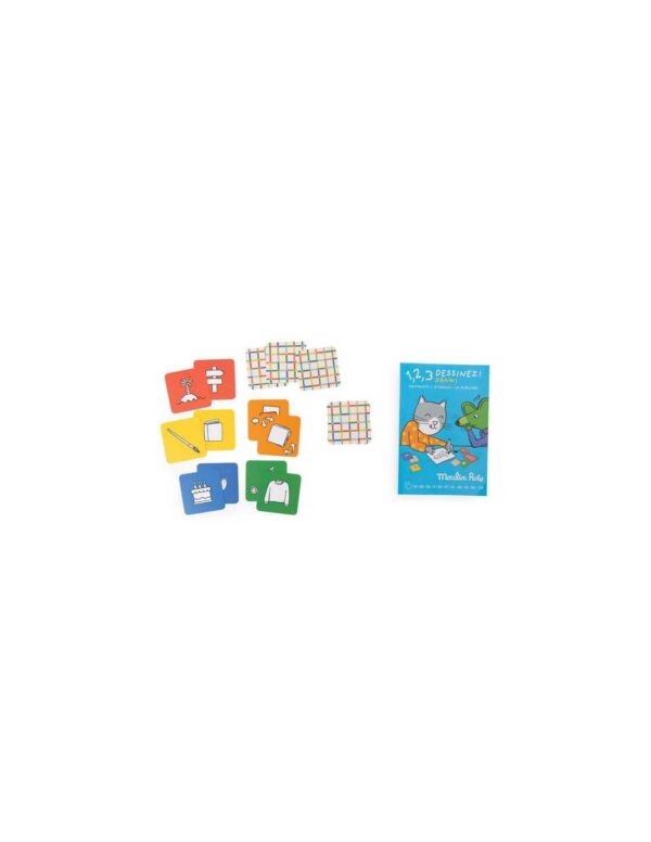 Jeu 1, 2, 3 Dessinez ! - Les Loufoques - Moulin Roty – Image 3