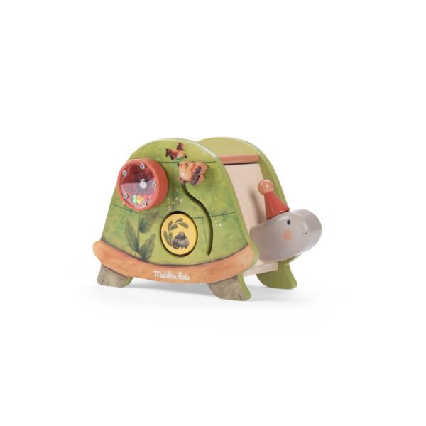 Moulin-Roty-Tortue-d-activites-Trois-petits-lapins-Multicolore